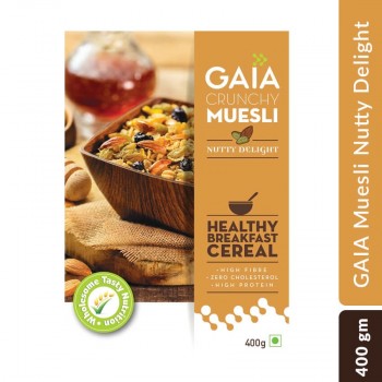 Gaia Muesli Nutty Delight 400 gm